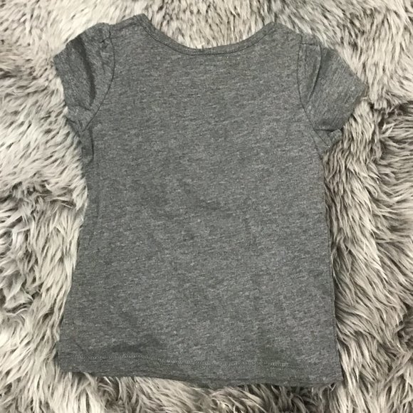 Epic Threads | Girl's T-shirt | Love | Gray | 2T - Picture 2 of 3